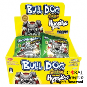 GOMITAS BULLDOG HUESITOS 12 SOBRES X 30gr